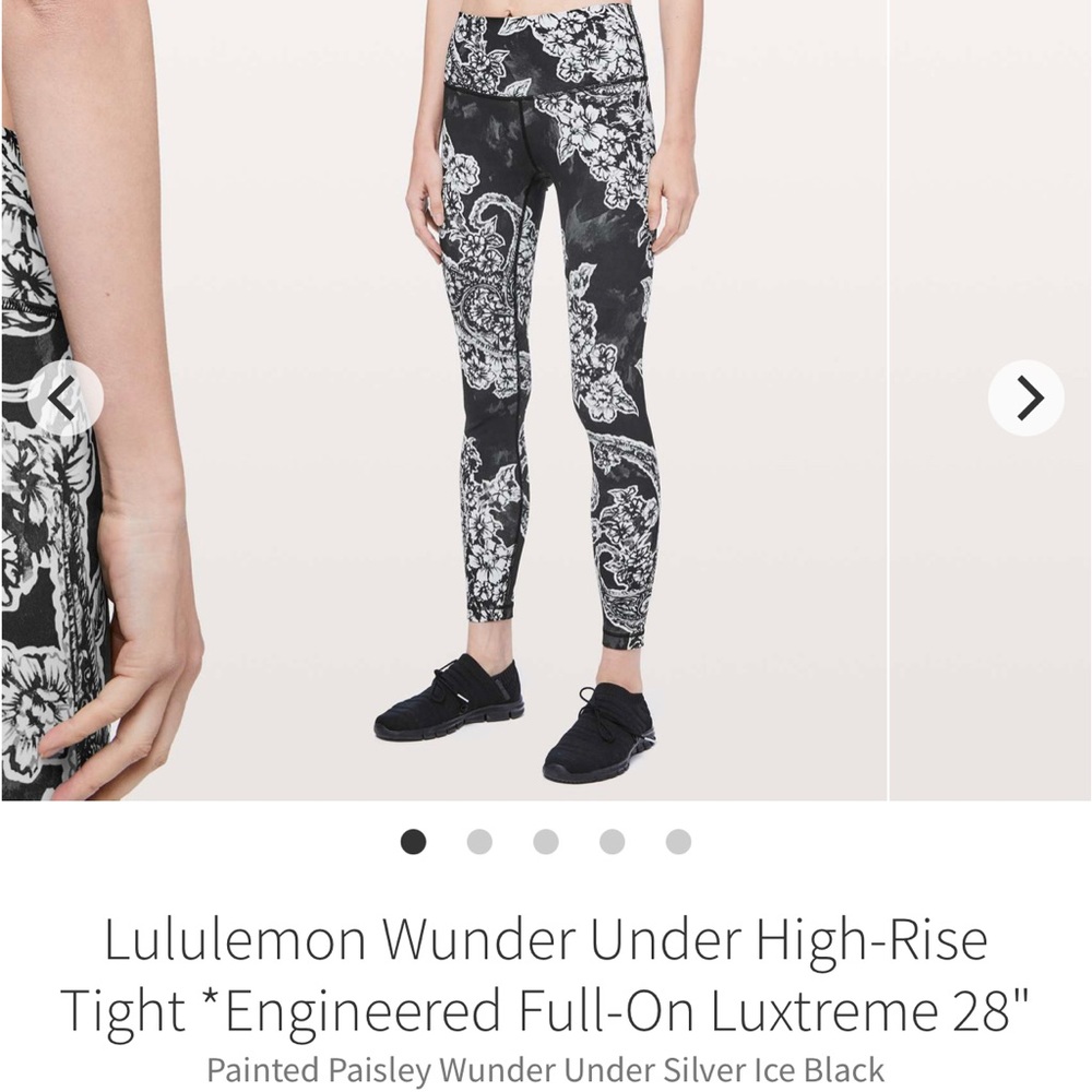 Lululemon Wunder Under High Rise 28” - Luxtreme (Never Worn)